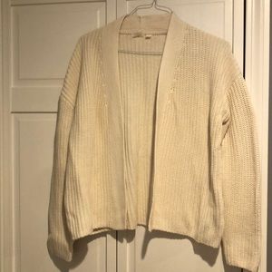 Off white cardigan